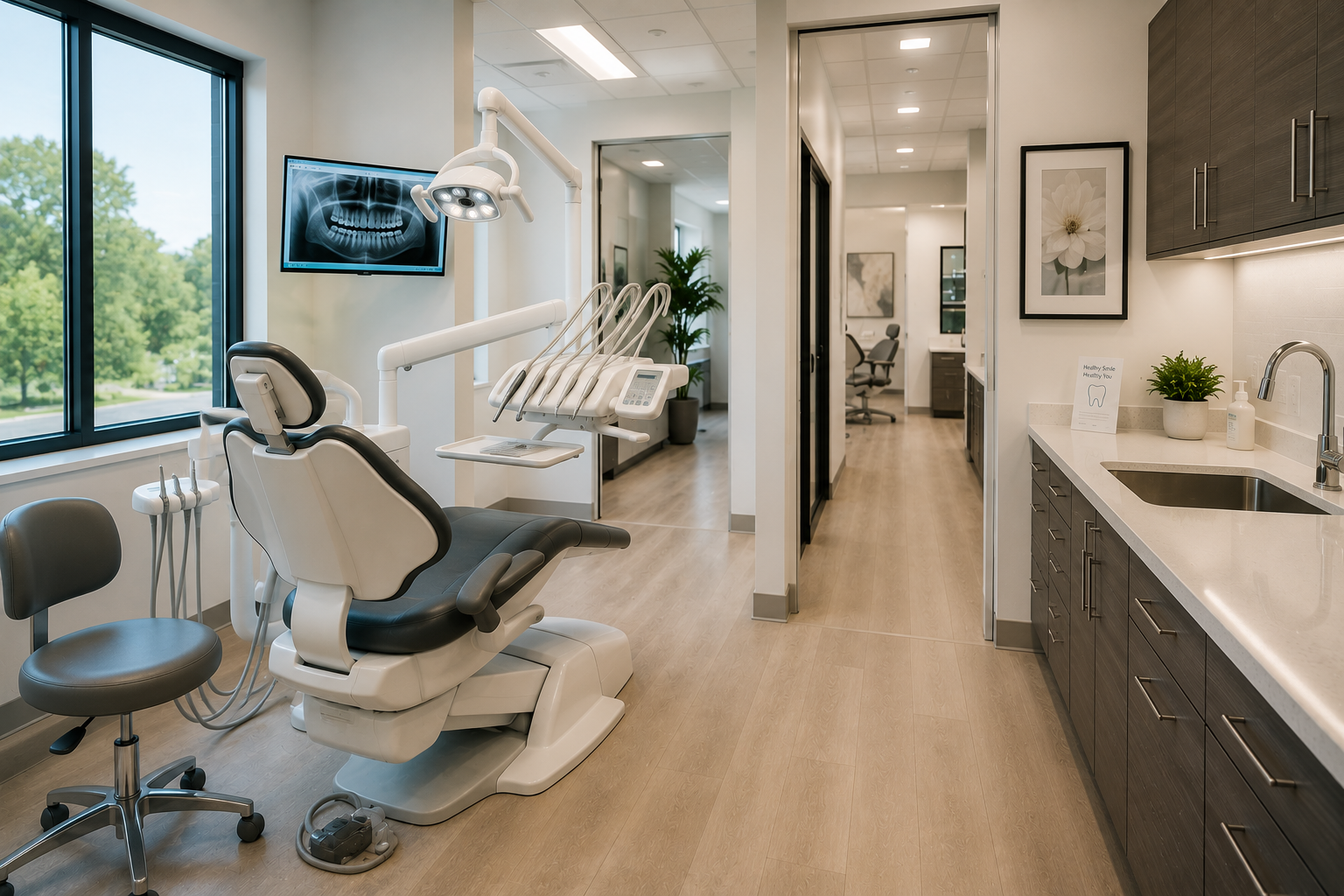 Modern dental office