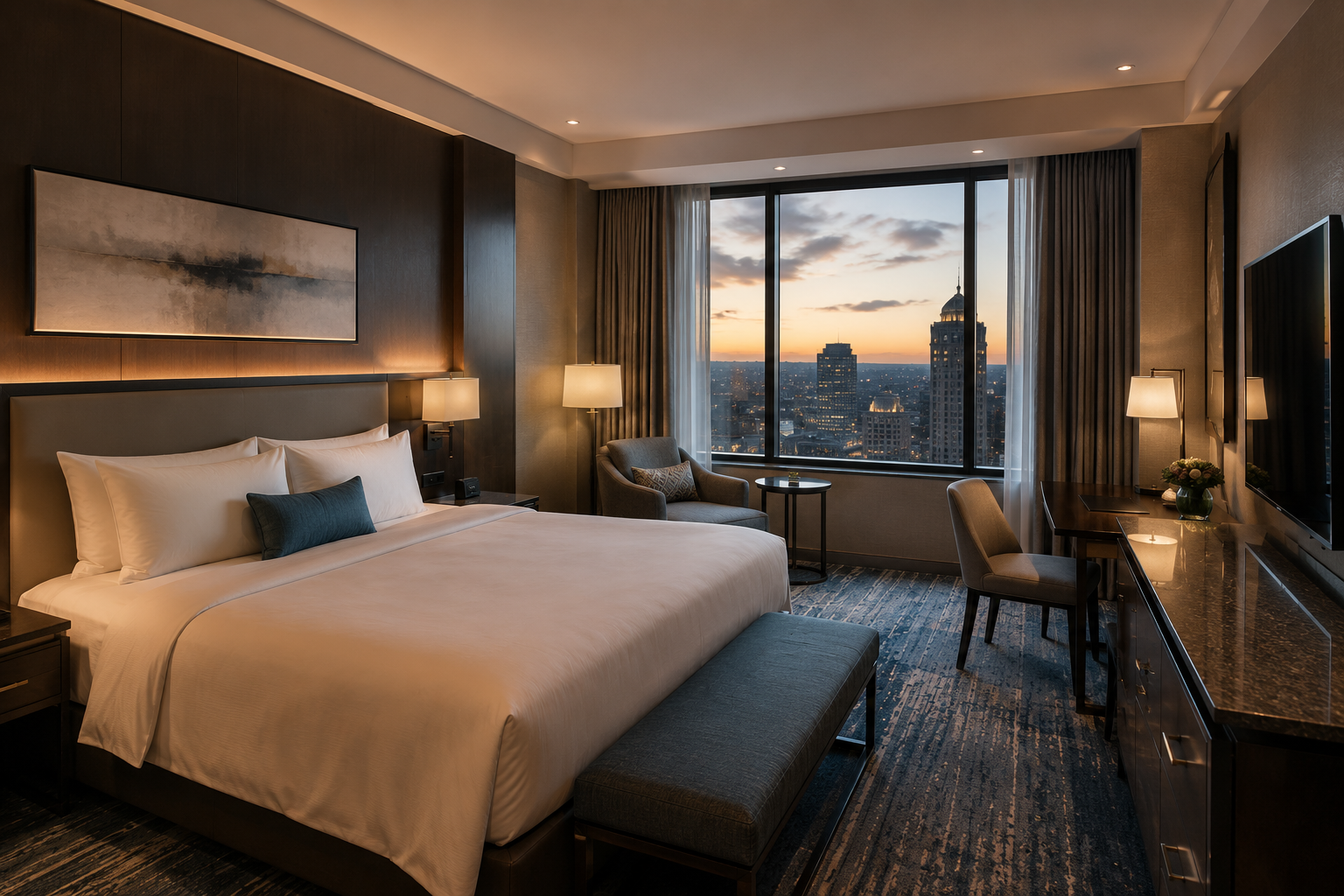 Hotels and hospitality odor treatment