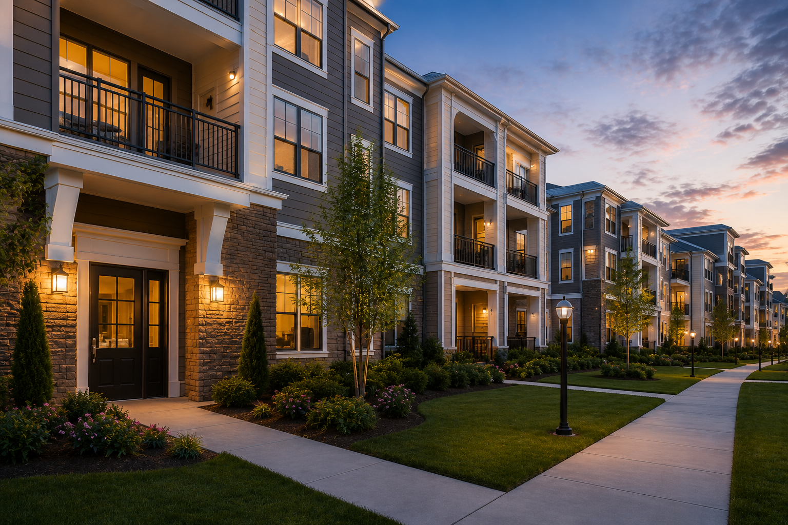 Multi-family property odor removal